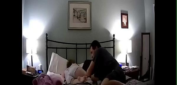  Playful giggling couple trying to have sex